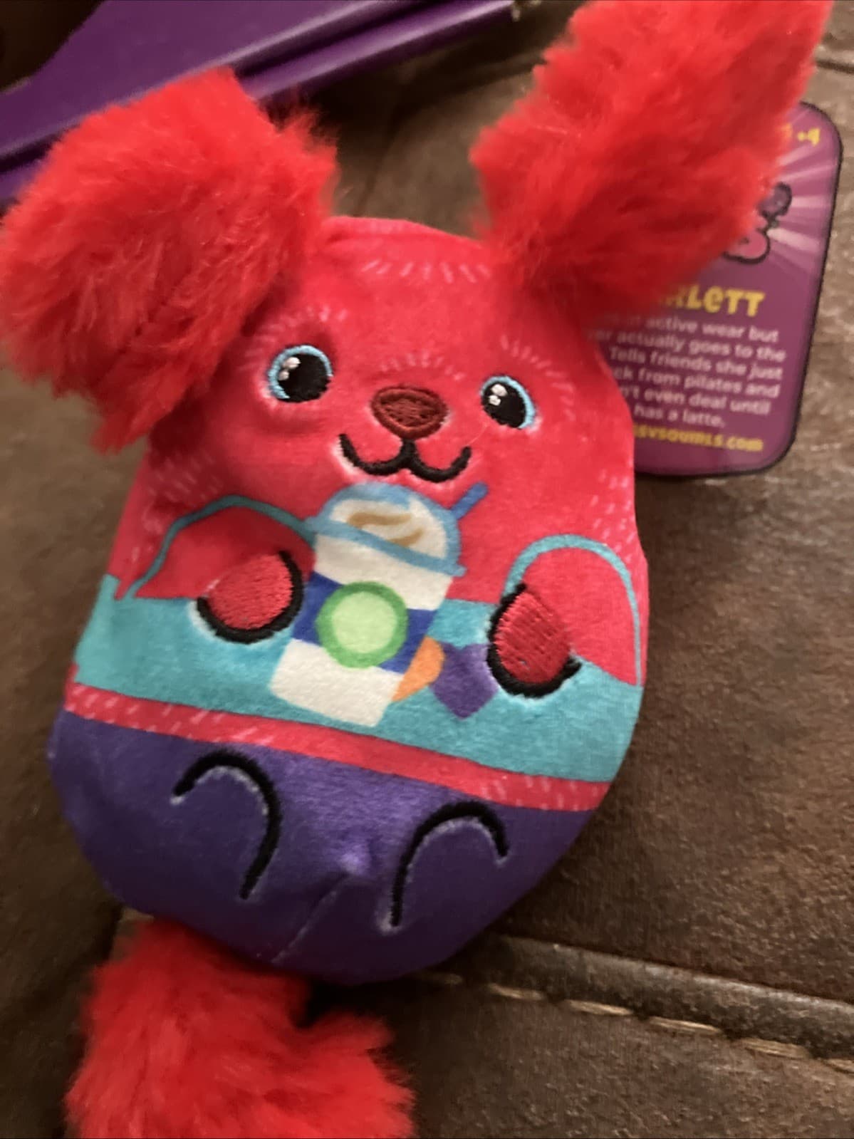Dogs vs Squirls Bean Plush Toy 10cm Tall for Ages 4+ 13 Different Ones S13