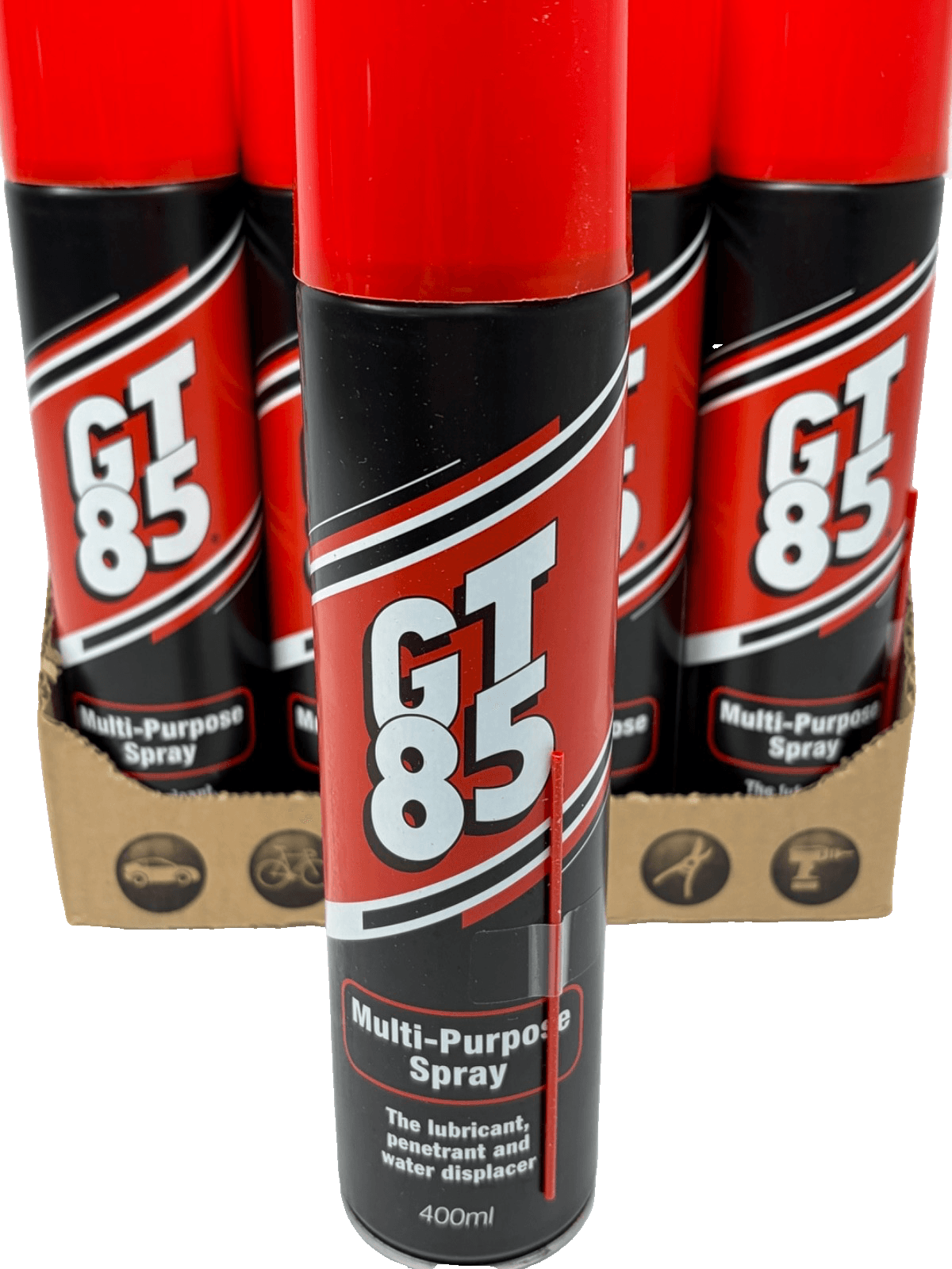 GT85 Spray Lube Lubricant Penetrator  Cleaner Water Displacer Corrosion 400ml