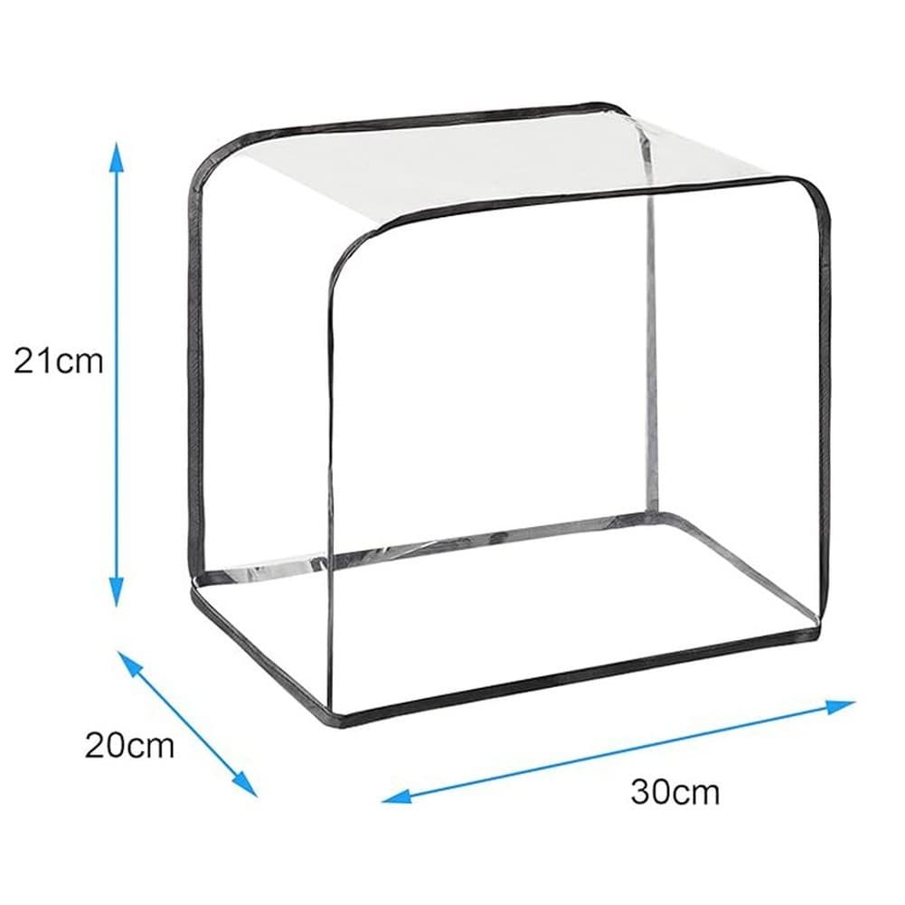 Transparent Toaster Cover Toaster Oven Cover Transparent Design Compact Fit