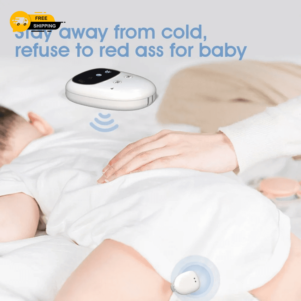 Wireless Bedwetting Alarm Pee Alarm with Receiver for Boys Grils Kids Potty Trai view 2