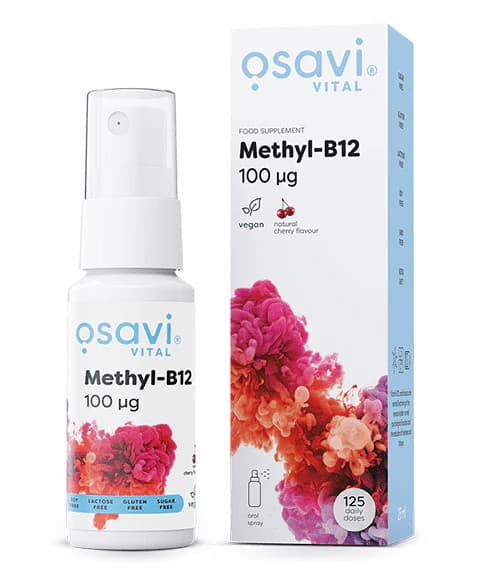 Osavi Methyl-B12 Oral Spray| 100mcg (Cherry) - 25 ml