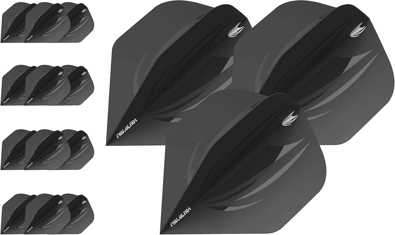 5 X Sets of ID Pro. Ultra Dart Flights - 15 Dart Flights in Total - No. 2/ No. 6