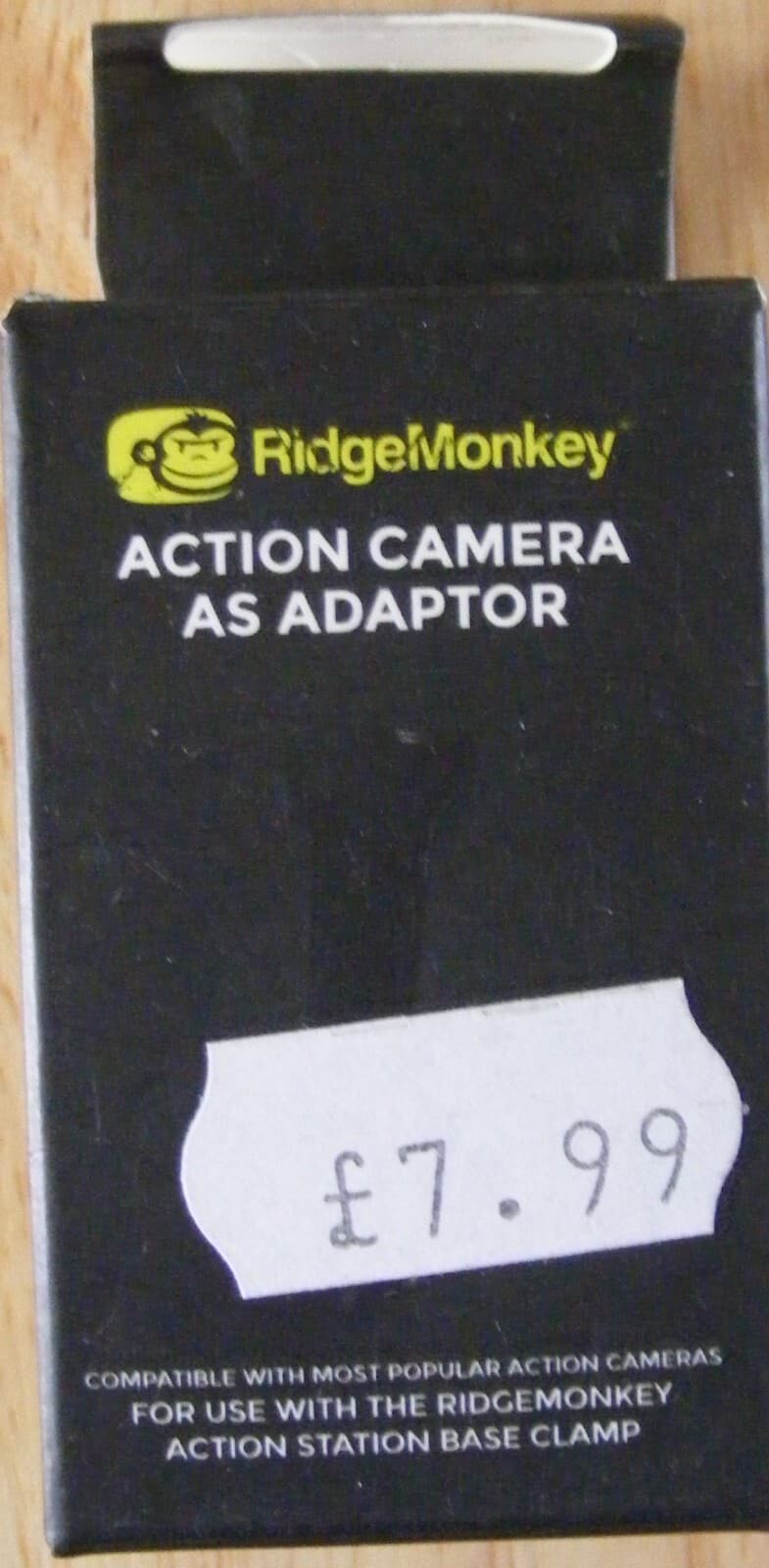 Ridgemonkey Action Camera AS Adaptor  (Head Only)