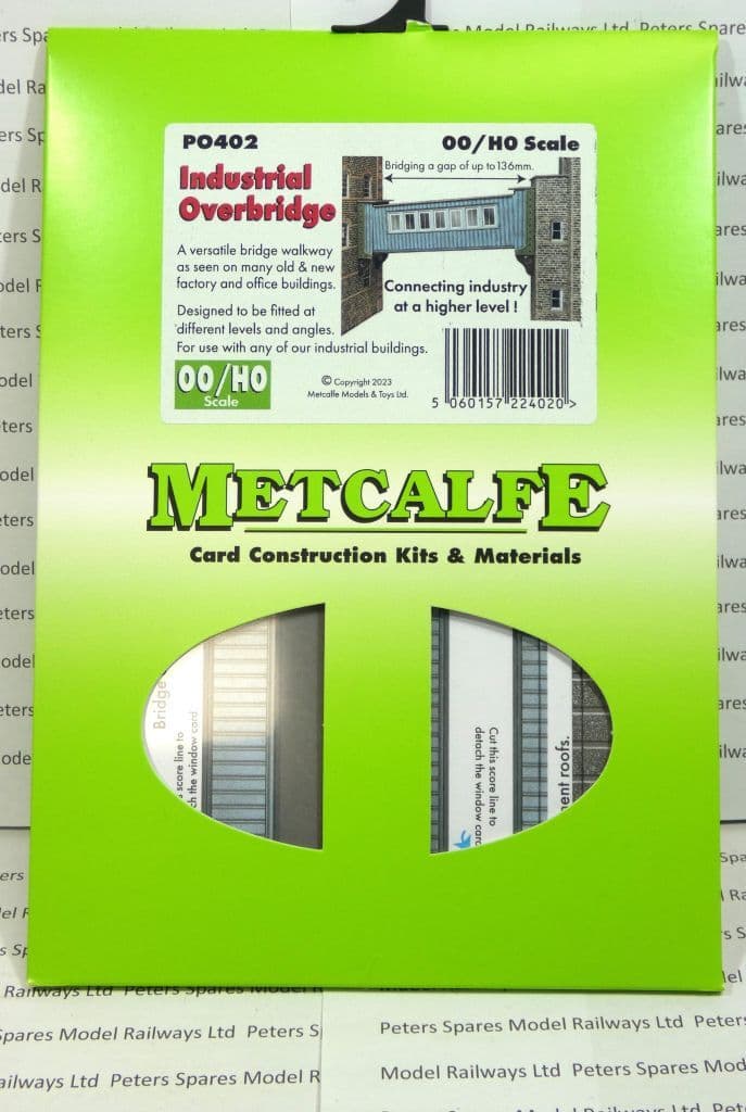 Metcalfe PO402 Industrial Overbridge Card Kit OO Gauge