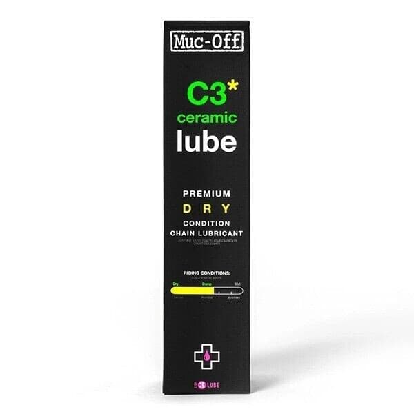 Muc-Off C3 Ceramic Dry Condition Chain Lube + UV Torch