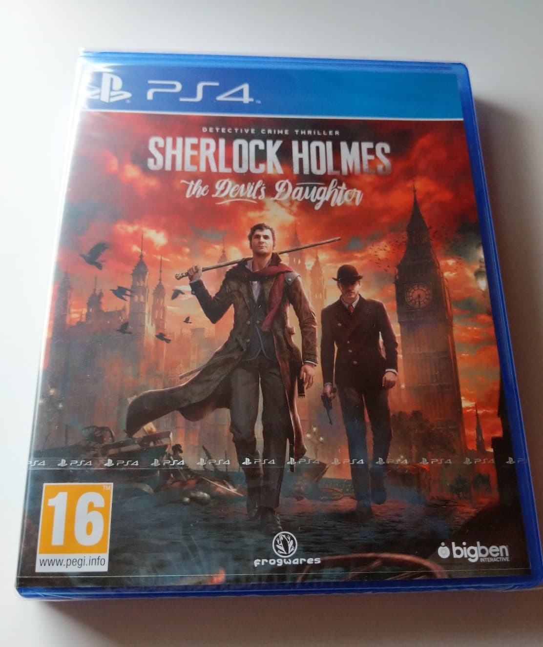 Sherlock Holmes The Devil's Daughter PS4 New Sealed UK PAL  Sony PlayStation 4