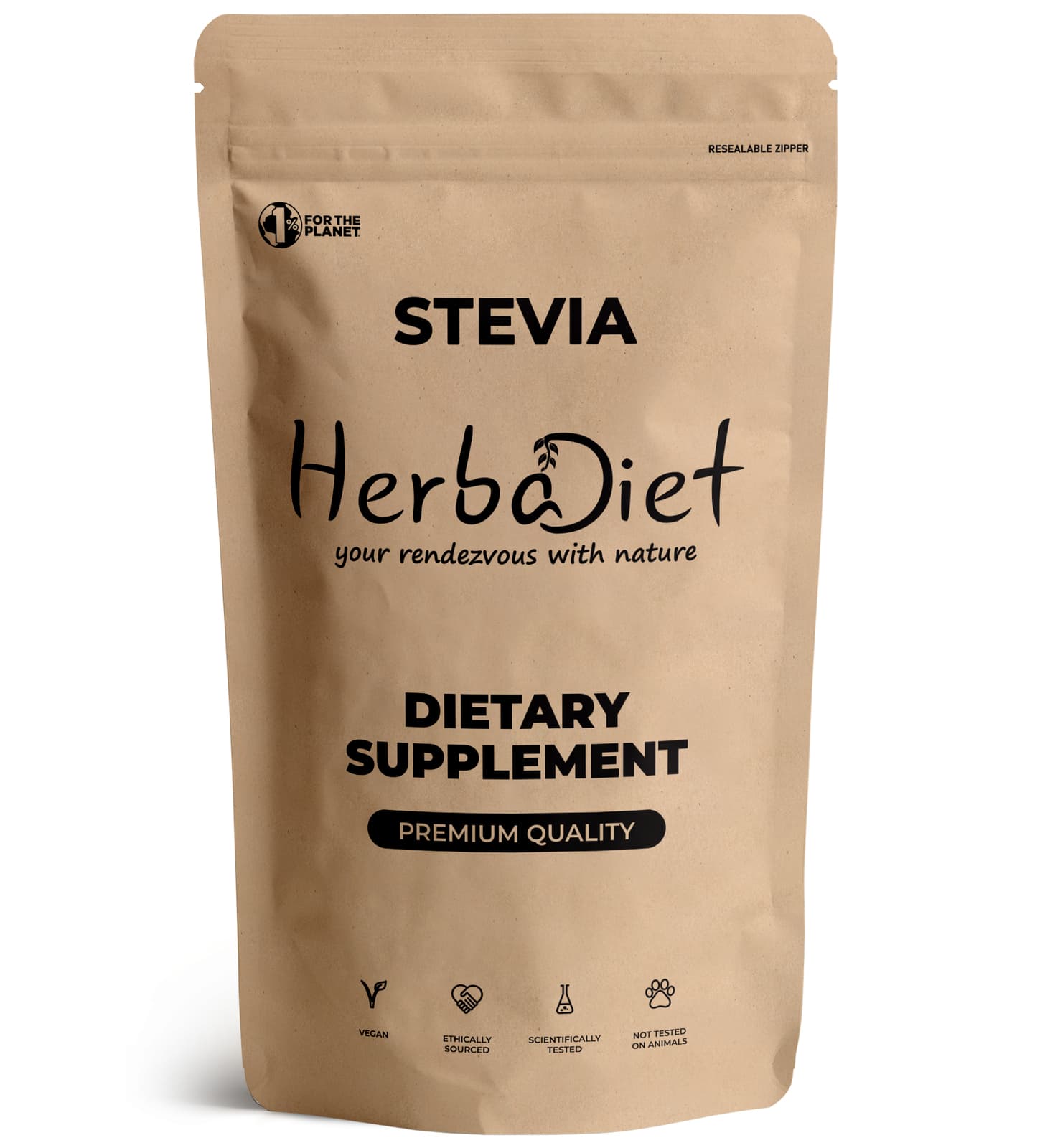 Stevia Extract Powder 90% Steviosides WHITE Natural Sweetener Sugar Alternative