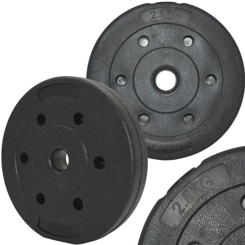 OBCIĄŻENIE BETONOWE 2,5 KG ENERO FIT fi29MM - N/A Enero
