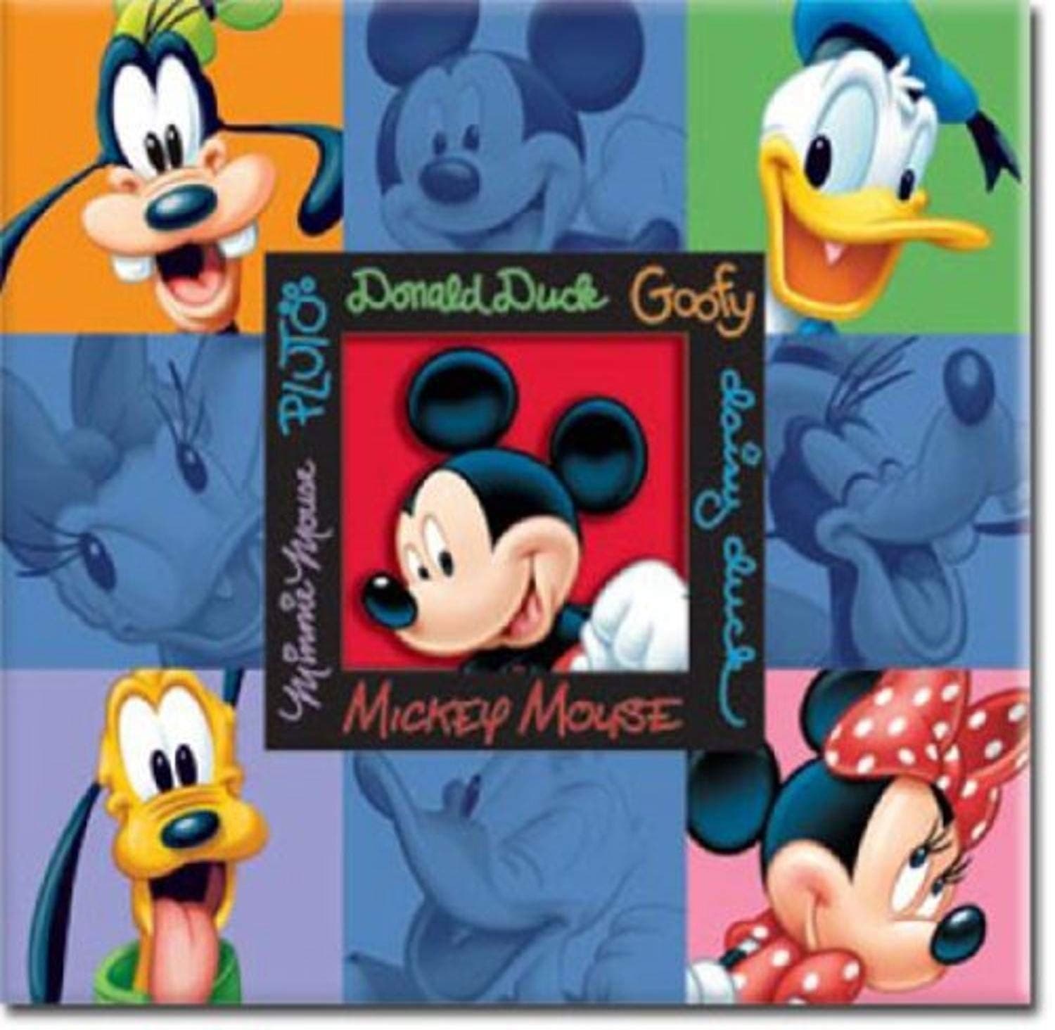 Disney Embossed Postbound Album 12X12 - Mickey and Friends