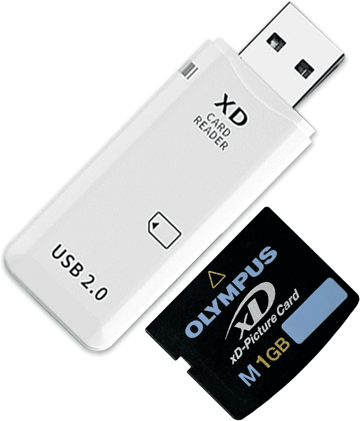USB 2.0 XD Memory Card Reader USB XD Card Reader Portable Compact Flash Card Rea