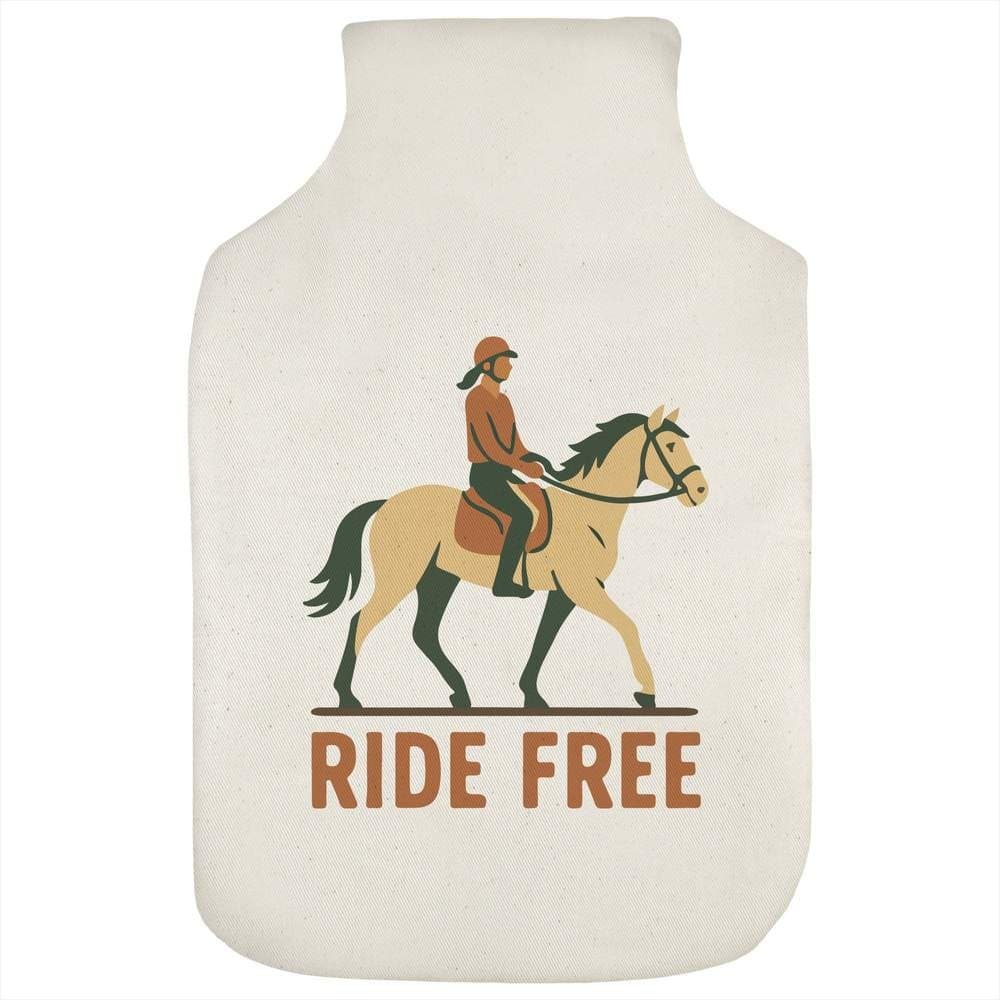 'Horse Ride Free' Hot Water Bottle Cover (HW00043095)