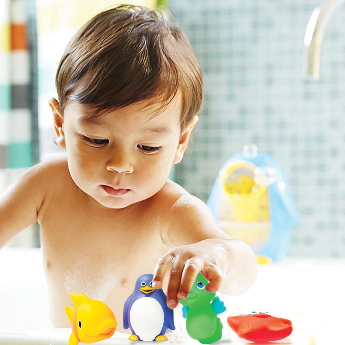 Munchkin Ocean Bath Toy (Pack of 4) view 2