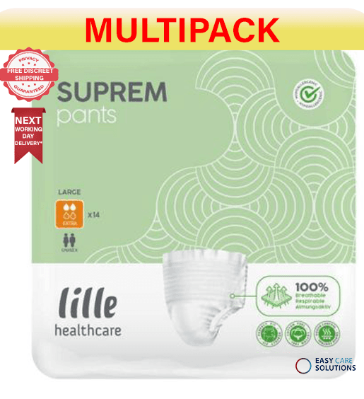Lille Suprem Incontinence Pants Maxi - Extra Large - Case - 4 Packs of 14