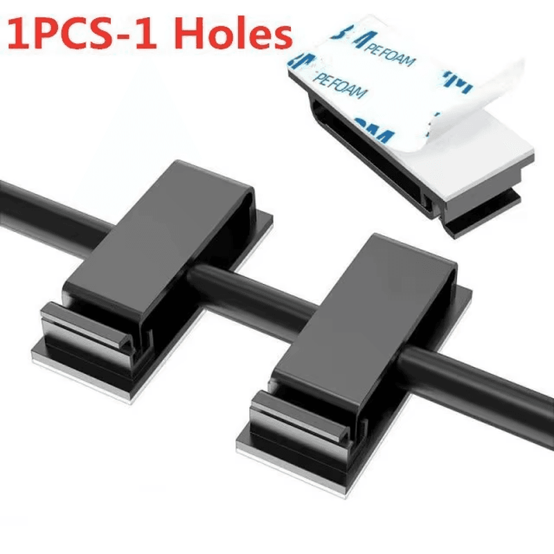 Flexible Cable Organizer Clips for USB| Mouse| Keyboard and Earphone Tidy