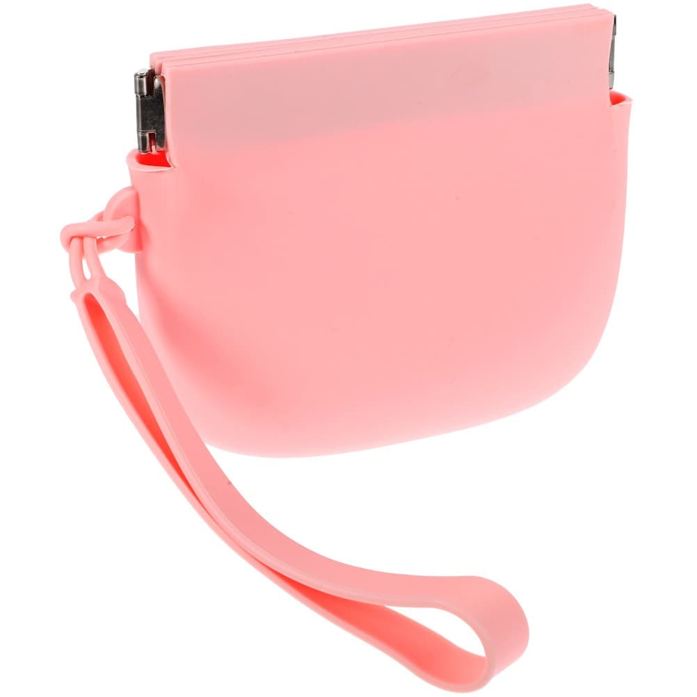 Self-closing Small Bag Portable Storage Bag Silicone Small Purse Women Purse