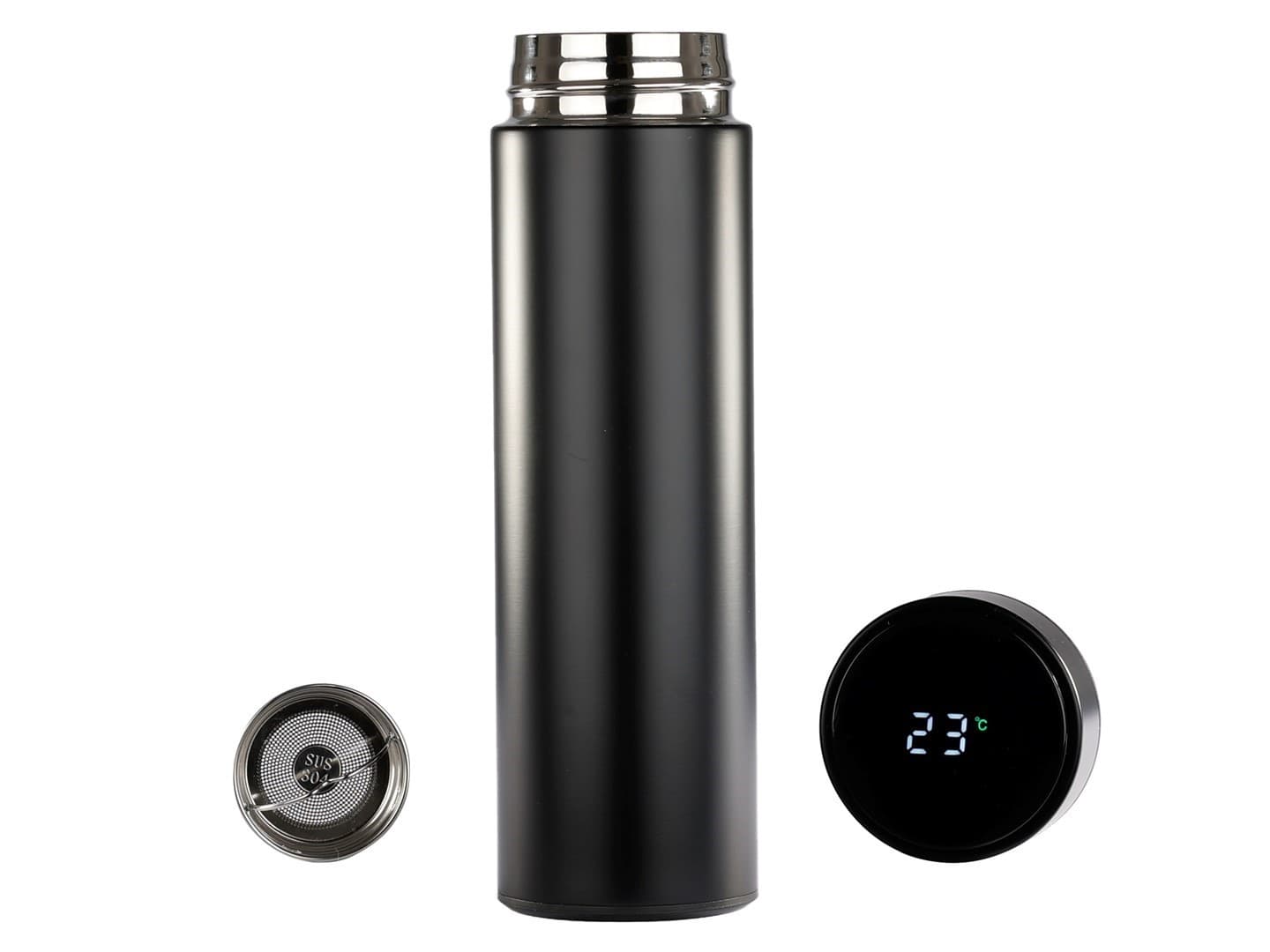 500ml Thermal Mug with Temperature Display view 2