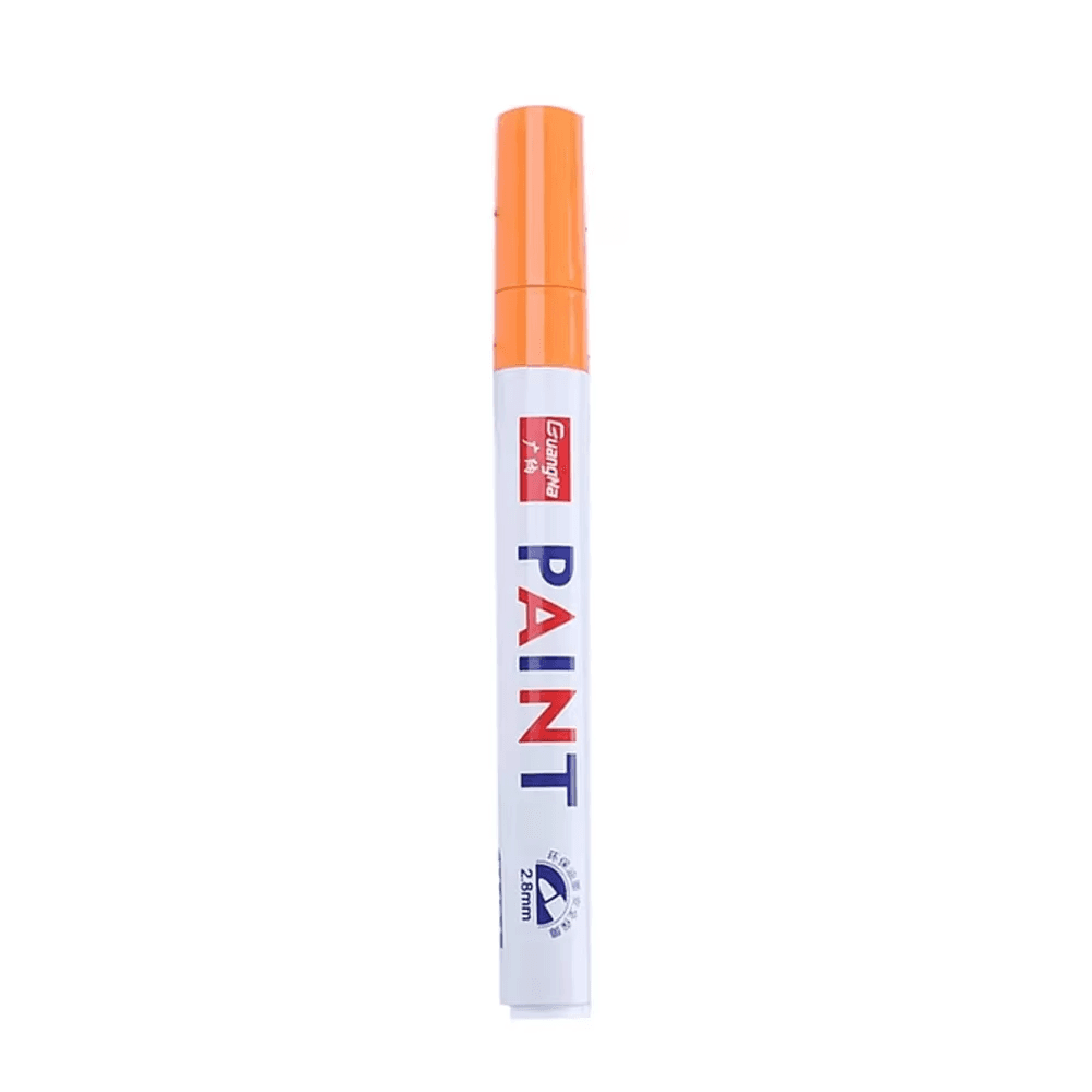 Car Paint Pen Waterproof Car Wheel Tire Oily Painting Mark Pen Auto Rubber Tyre
