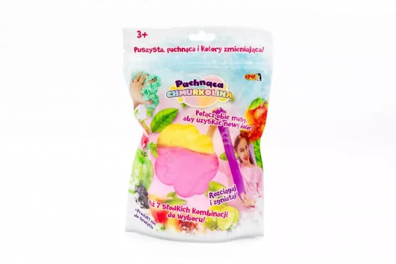 8591945095531 Masa plastyczna Pachnąca Chmurkolina 1 pack| seria 4| (2x30g) Różo
