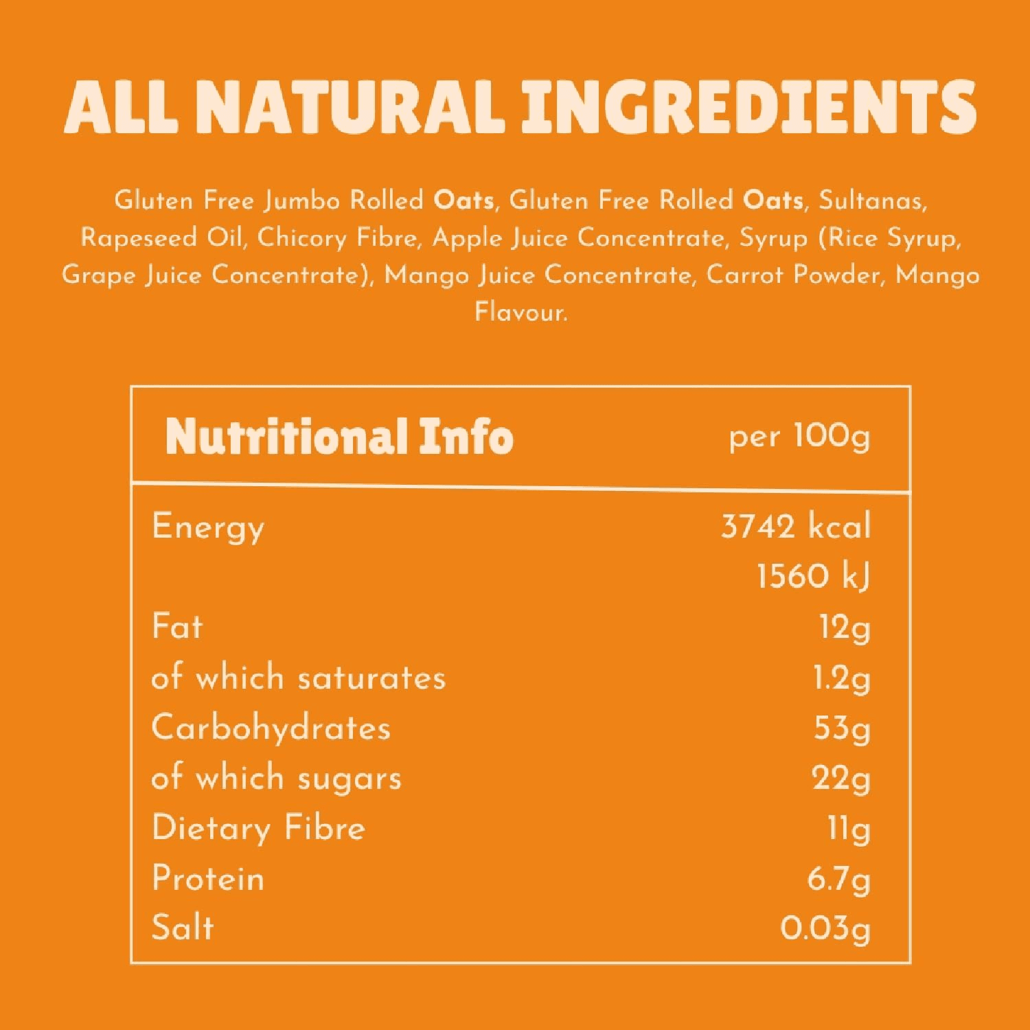 Snack Bars | Mixed - Berry and Beetroot and Mango and Carrot Flavour | Gluten Free | view 2