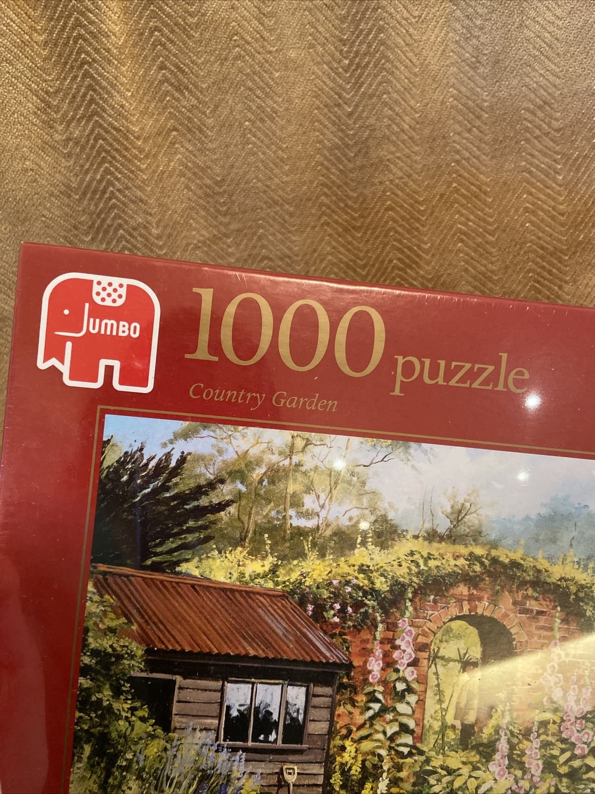 Flacon De Luxe 1000 Piece Jigsaw Puzzle Country Garden Jumbo New And Sealed view 2