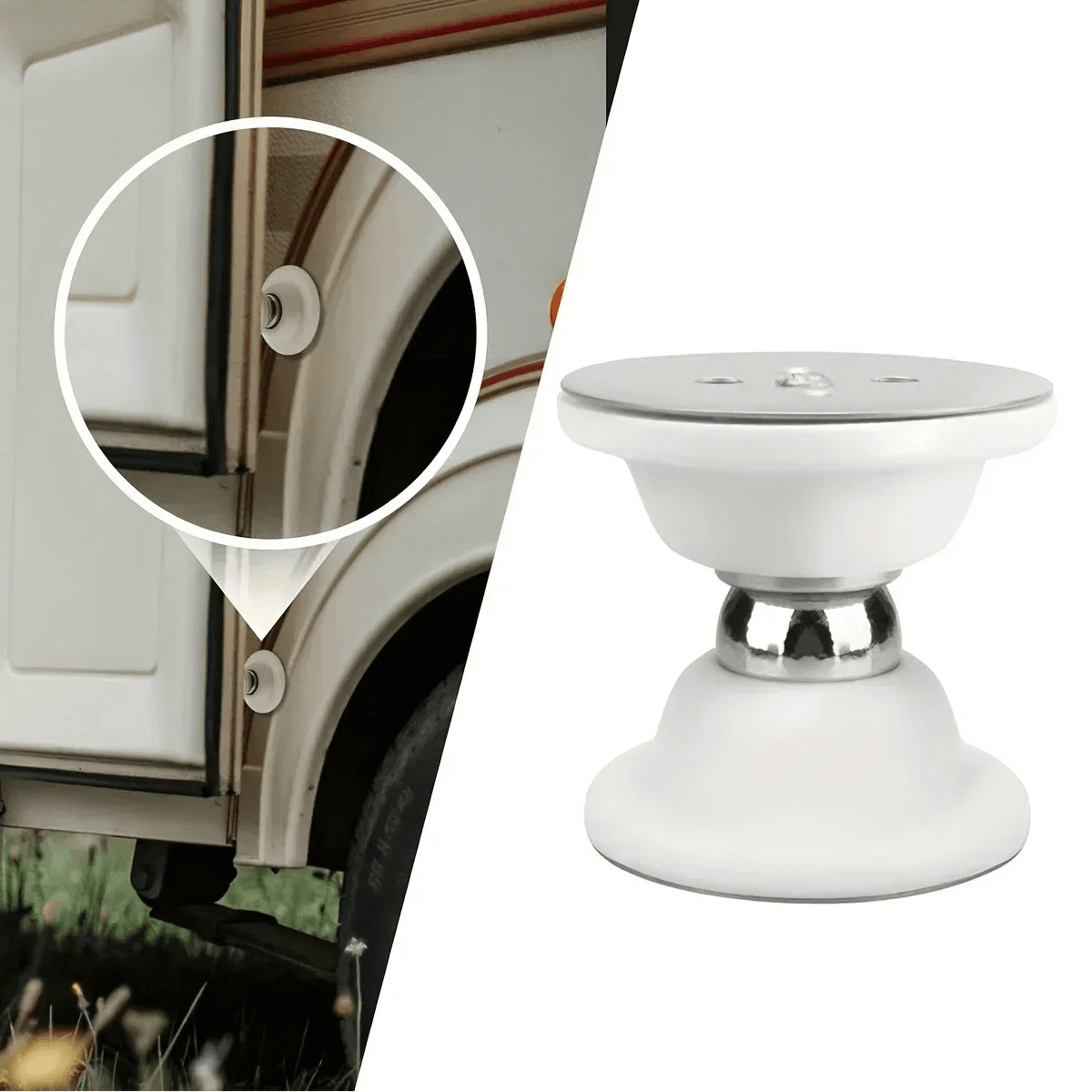 Magnetic Door Catch Kitchen Door Retainer RV Door Stop Retaining Catch Latch for