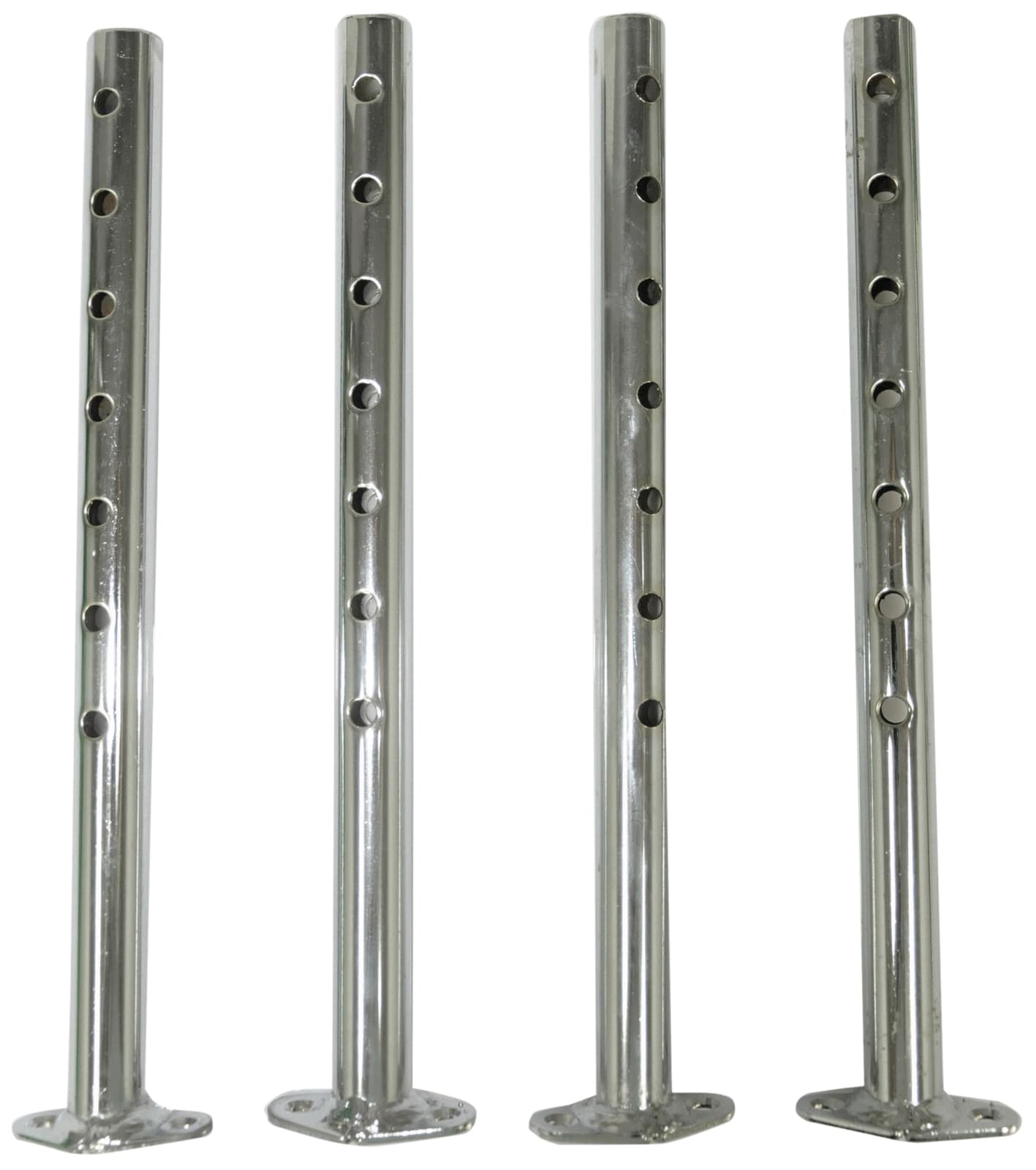 Toilet Frame Kinked Floor Fixing Kit Set of 4