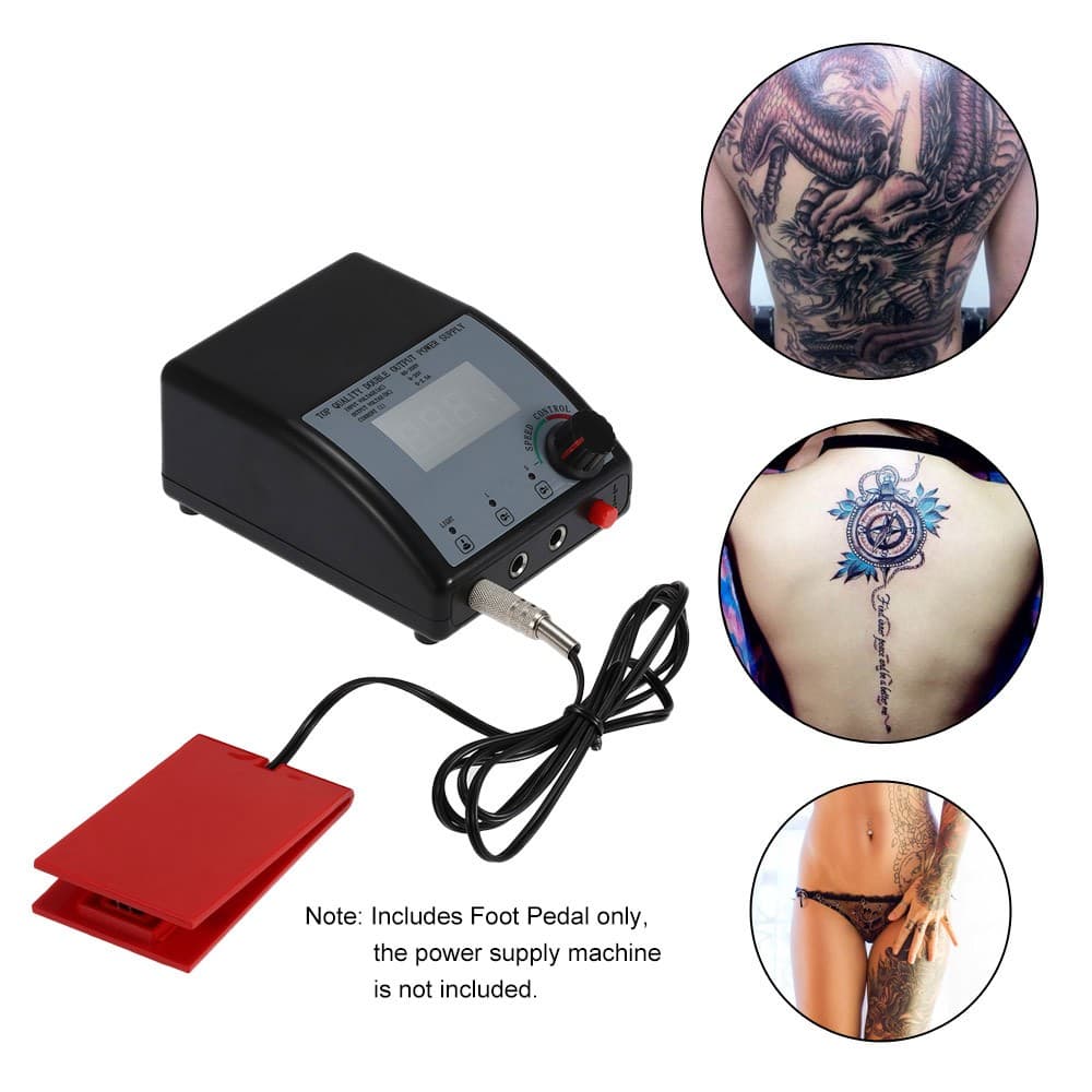 1Pc Tattoo Power Supply Foot Pedal Tattoo Footswitch For Tattoo Switch Contr BAJ view 2