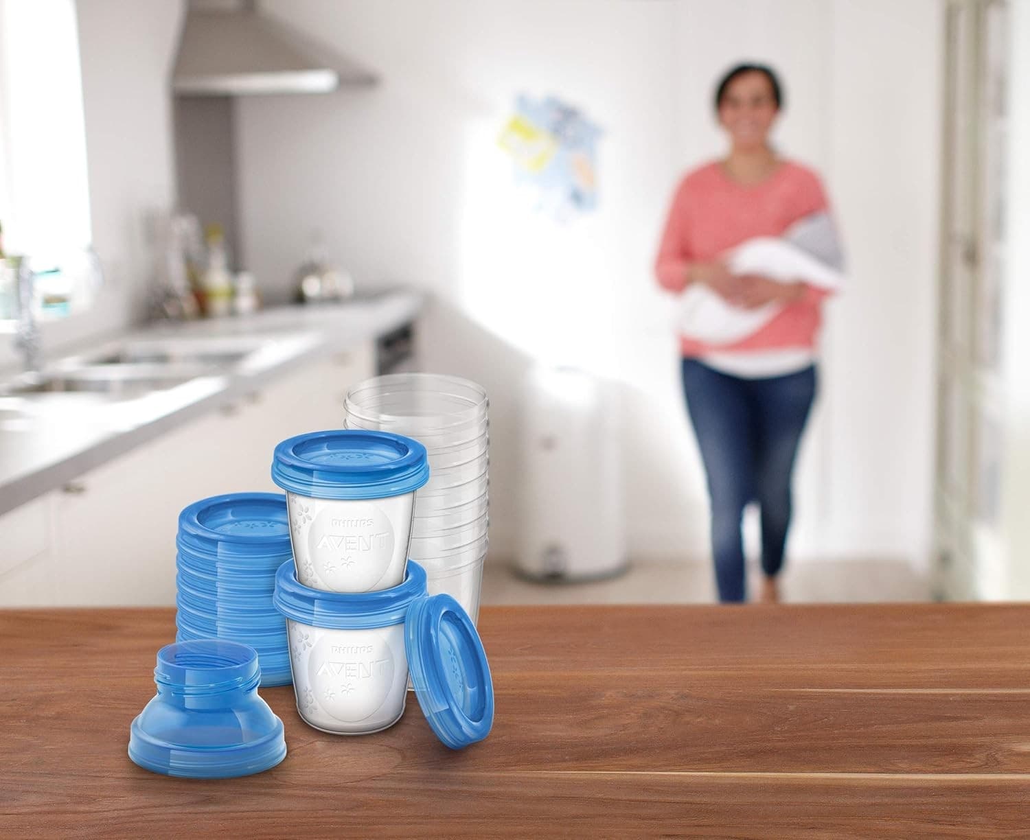 Philips Avent - Breast Milk Storage Containers 10 Pieces NEW view 2
