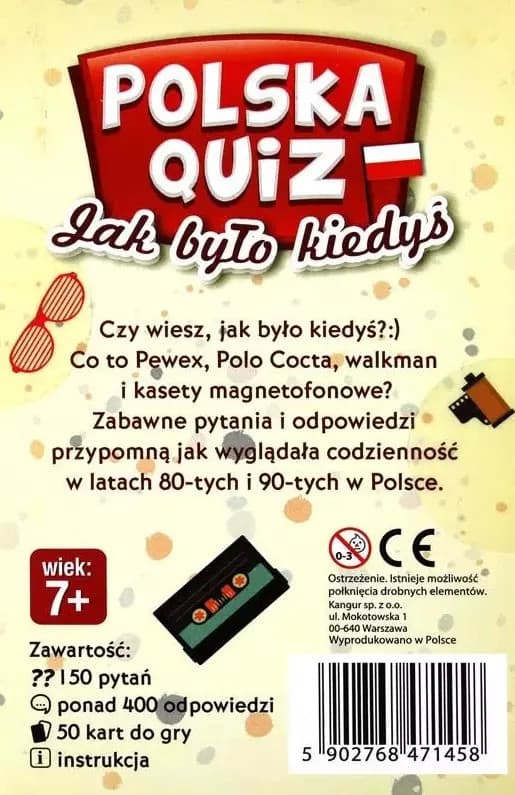 Polska Quiz. Jak było kiedyś? Kangur view 2