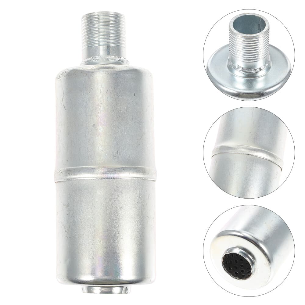 Lawn Mower Exhaust Muffler for Small Engines - Galvanized Iron Material