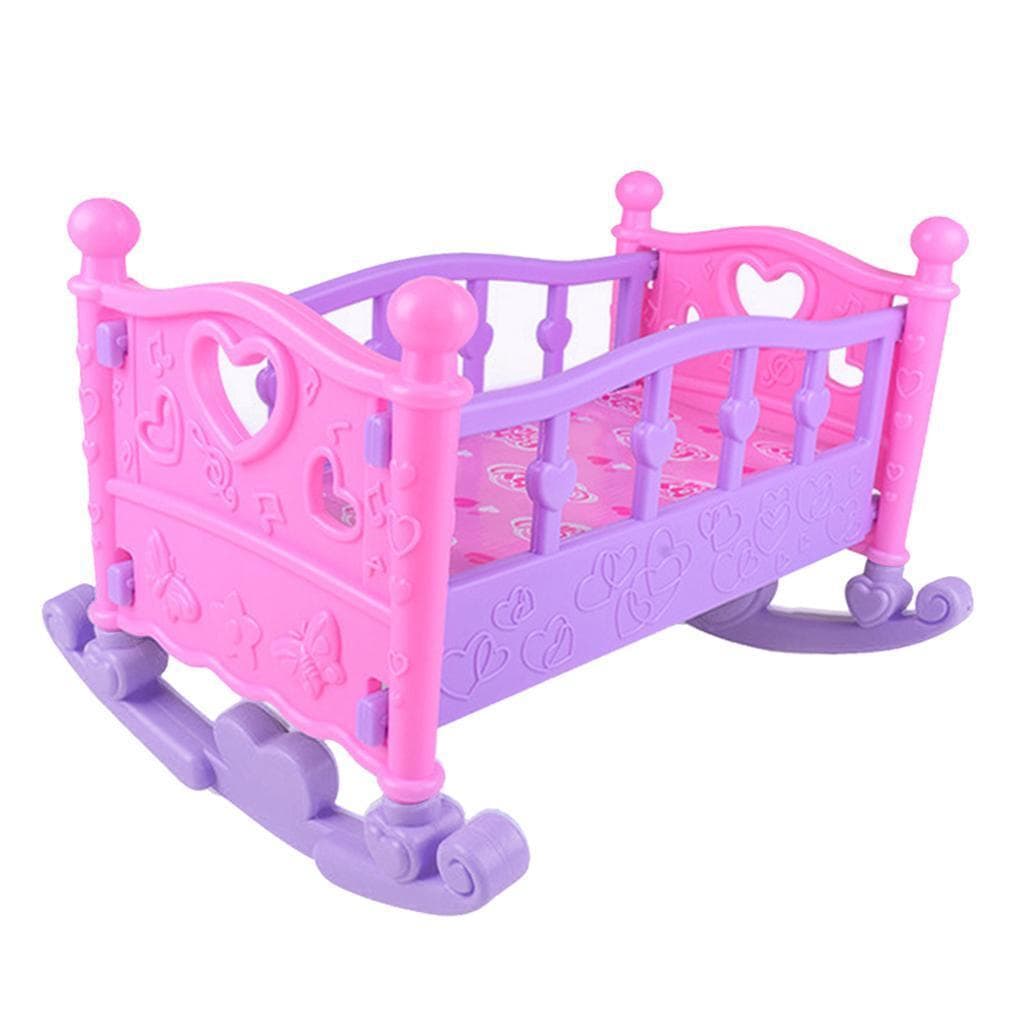 Rocking Crib Pink Stroller Gift for