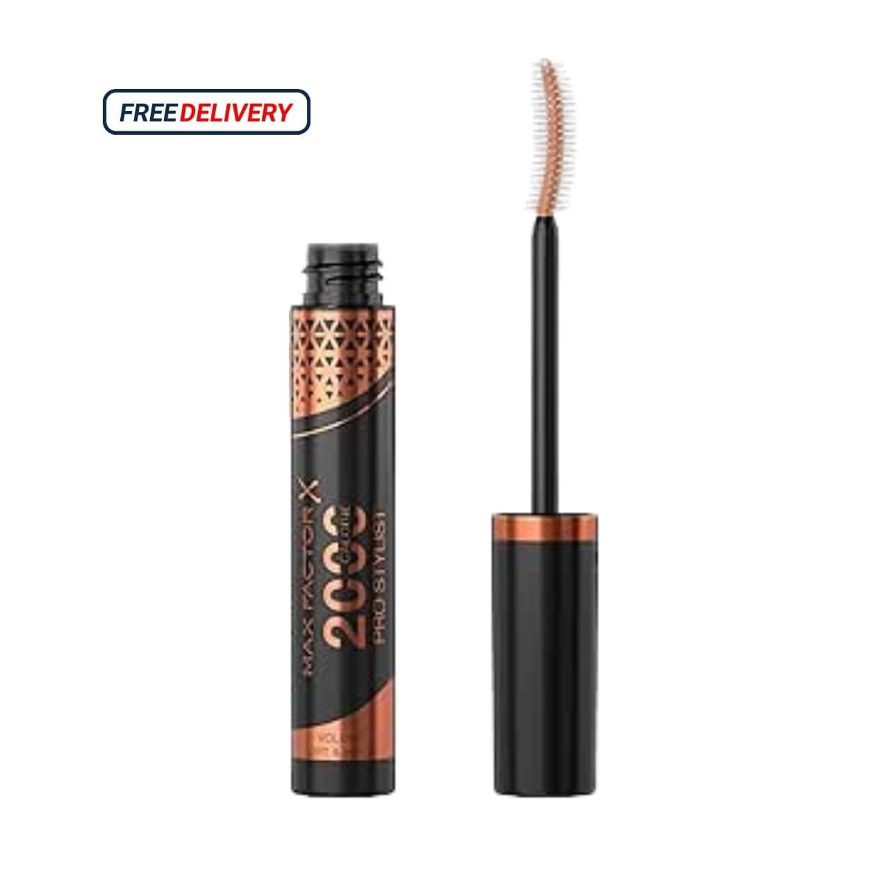 Max Factor 2000 Calorie Pro Stylist Mascara Black 9ml Volumising Formula