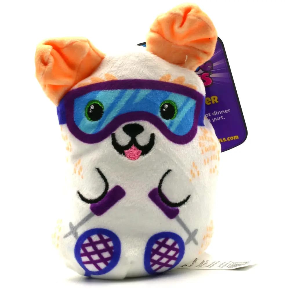 Dogs vs Squirls Bean Plush Toy 10cm Tall for Ages 4+ FLETCHER GREAT PYRENEES #69