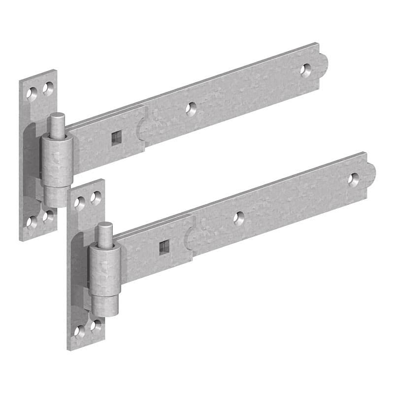 Heavy Duty Straight Hook and Band Hinges 12” - 36\" for Gates| Stable Door| Sheds