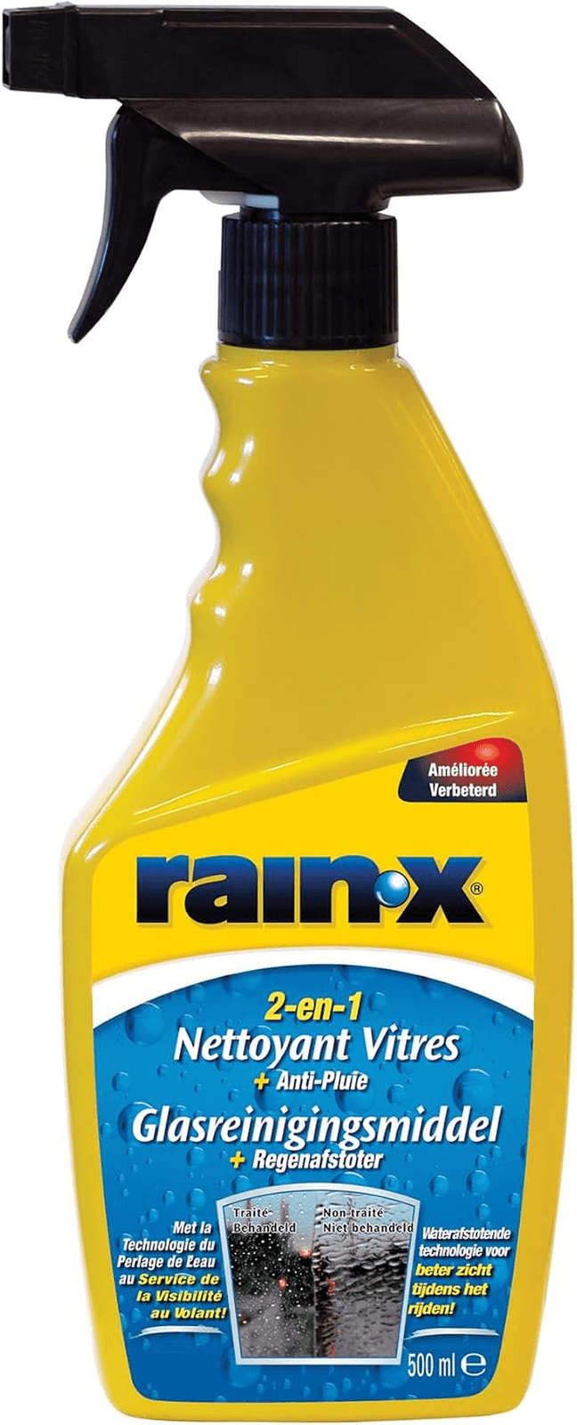 1830048 88197500 2-In-1 Glass Cleaner plus Rain Repellent 500 Ml| Blue