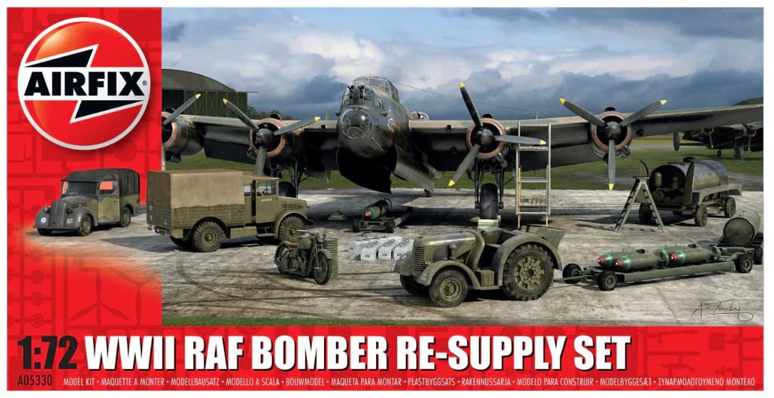Airfix A05330 Bomber Re-supply Set Model Kit