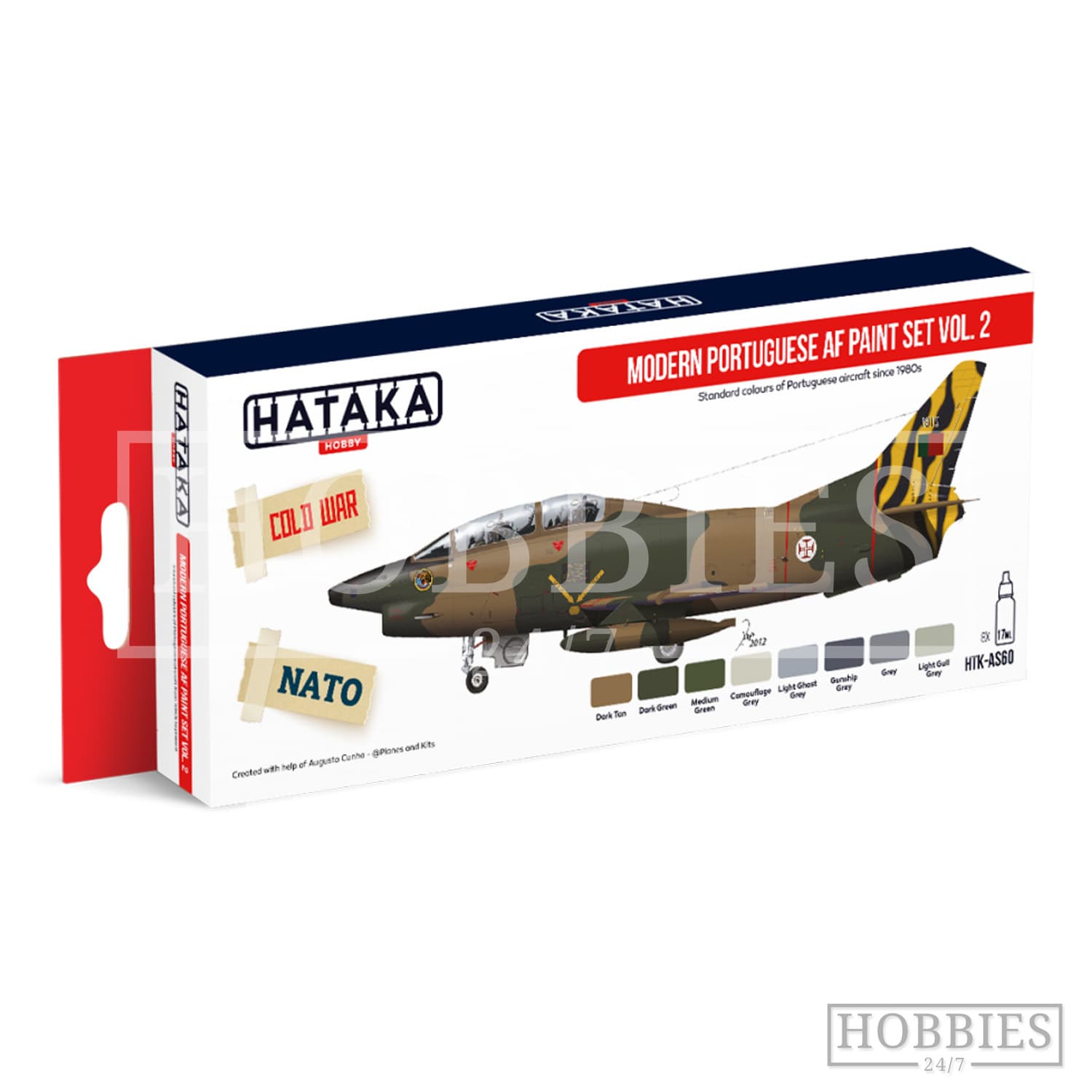 Hataka Modern Plane Acrylic Paint Set Model Aviation Colour Scheme RAF Luftwaffe