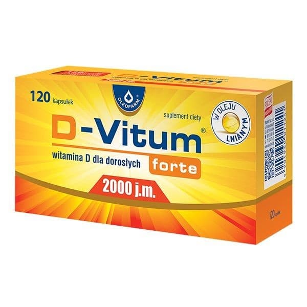 D-VITUM FORTE 2000 IU 120 capsules