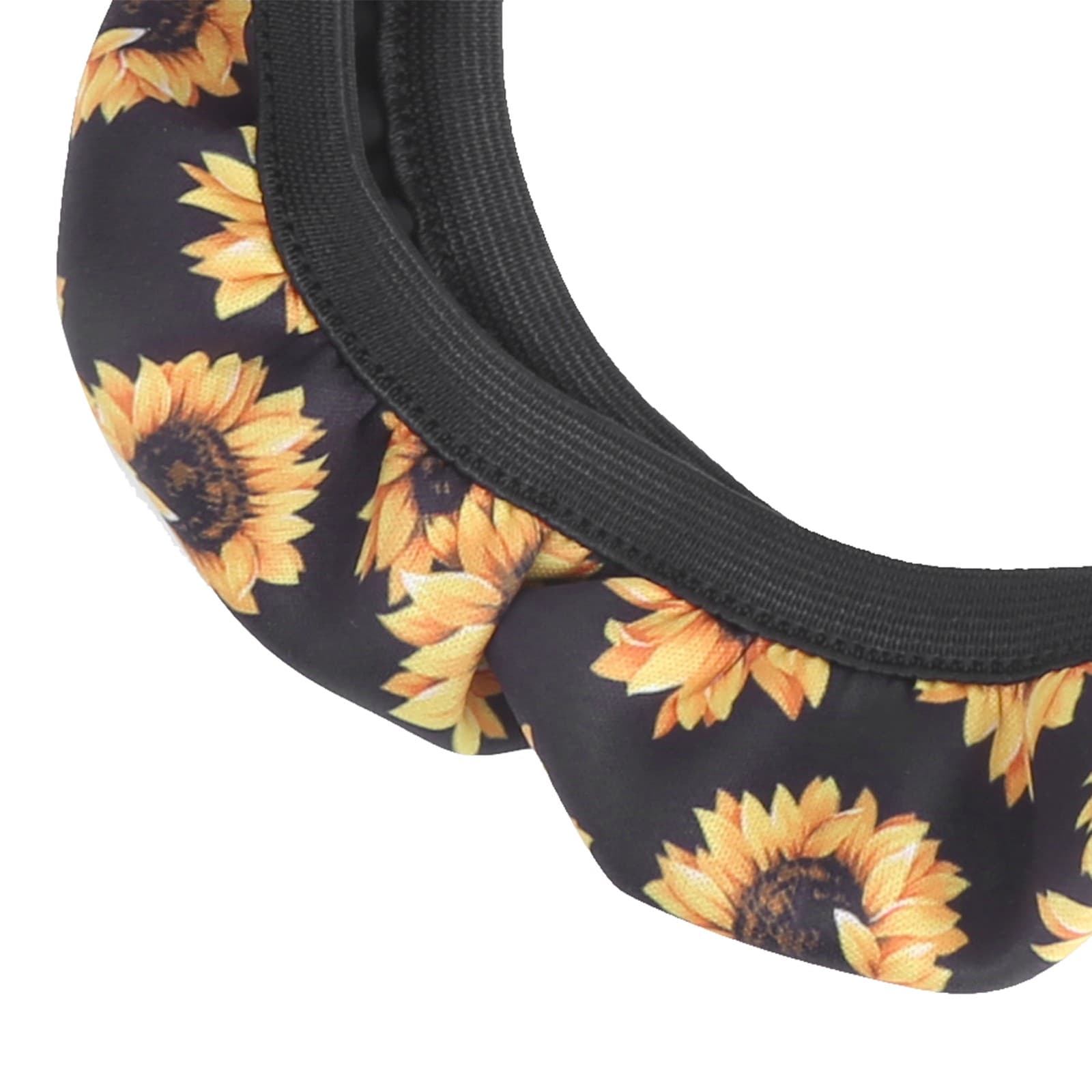 (2205)Universal AntiSlip Dustproof Neoprene Auto Car Steering Wheel Cover I EC view 2