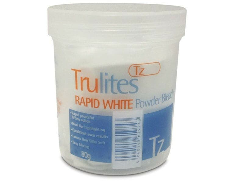 Truzone 80g Trulites Rapid WHITE Powder Bleach - 80g