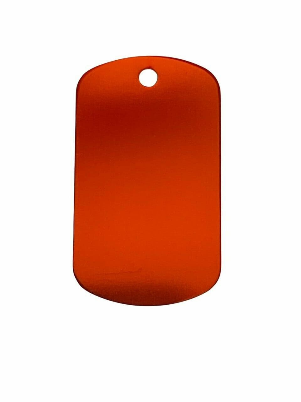 Transplant Patient SOS Medical Alert Army Style Tag on Keyring