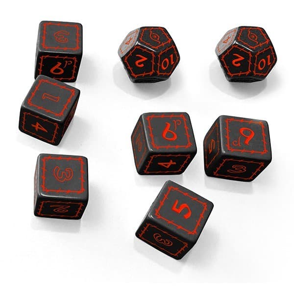 The One Ring - Black Dice Set Tabletop RPG