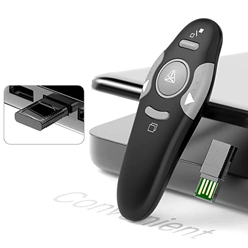 USB Wireless Flip Pen Pointer| Red Light| Conference| Remote