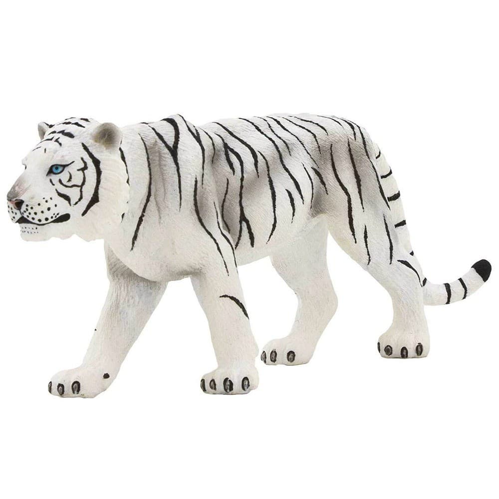 Mojo 387013 White Tiger model plastic toy TIGERS figure big cats Animal Planet