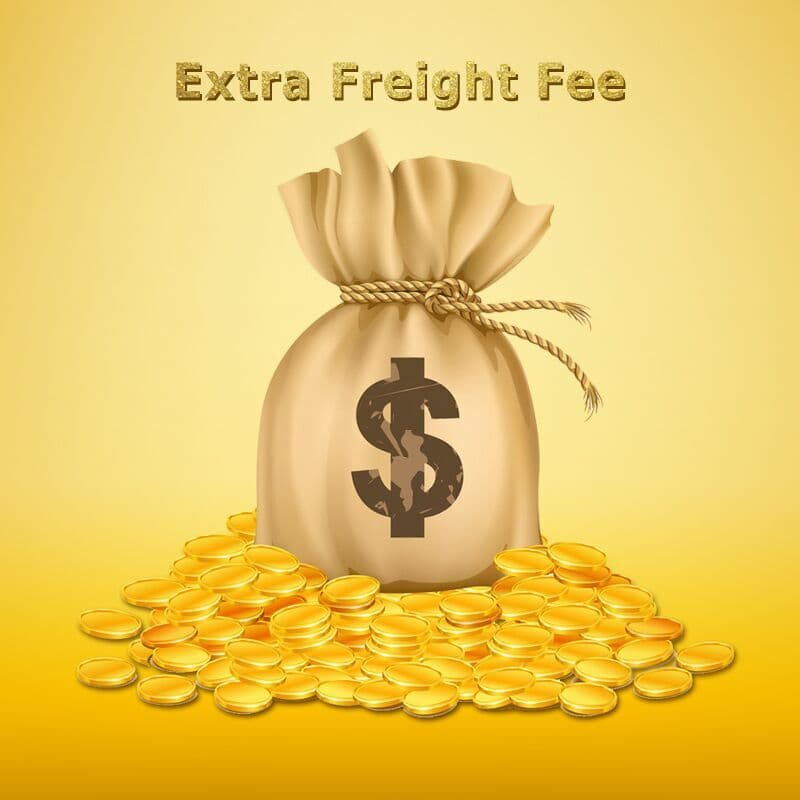 Extra shipping fee link