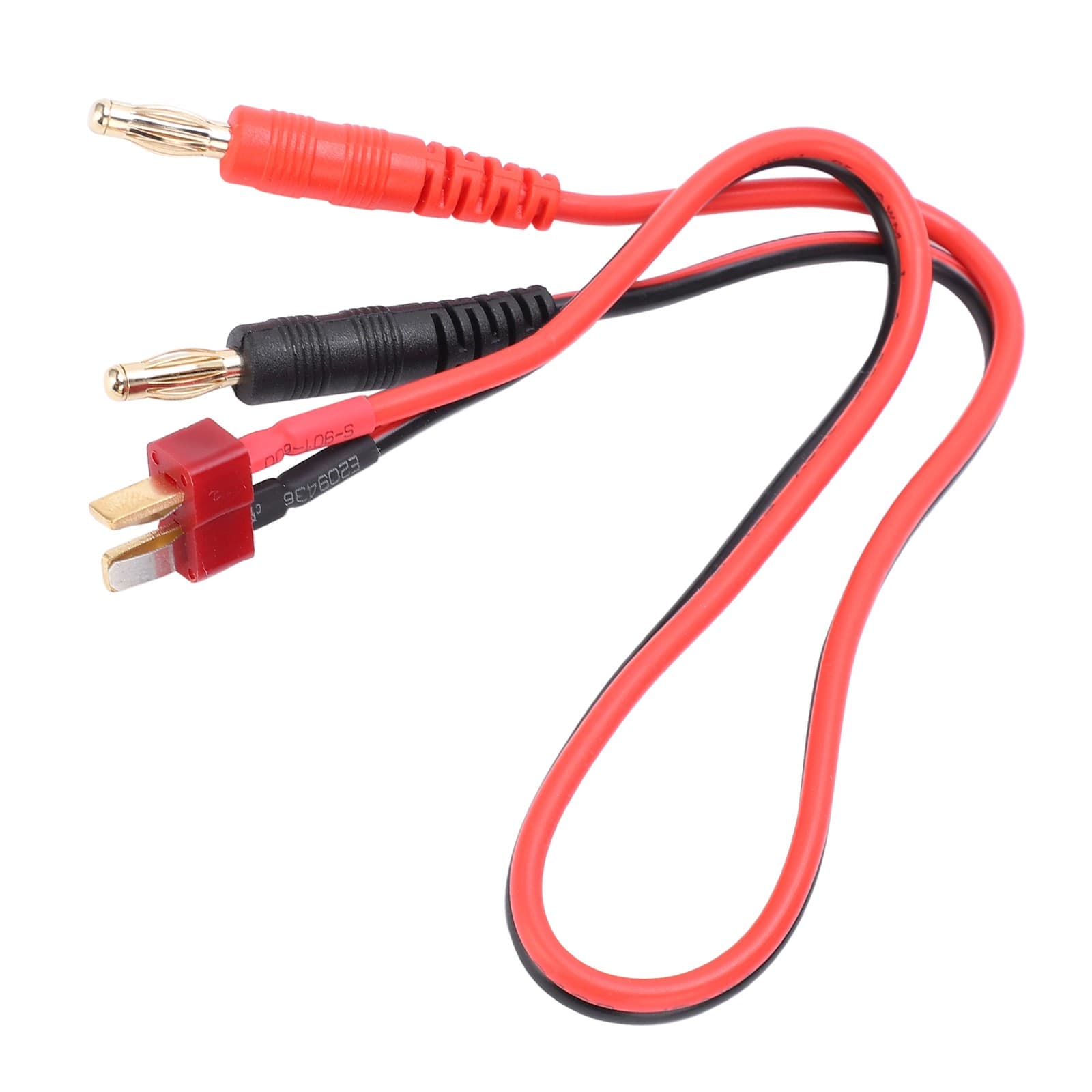 B6 Charger 4.0mm Banana Plug To T Head Silicone Cable 16 AWG For Lipo Battery Ch