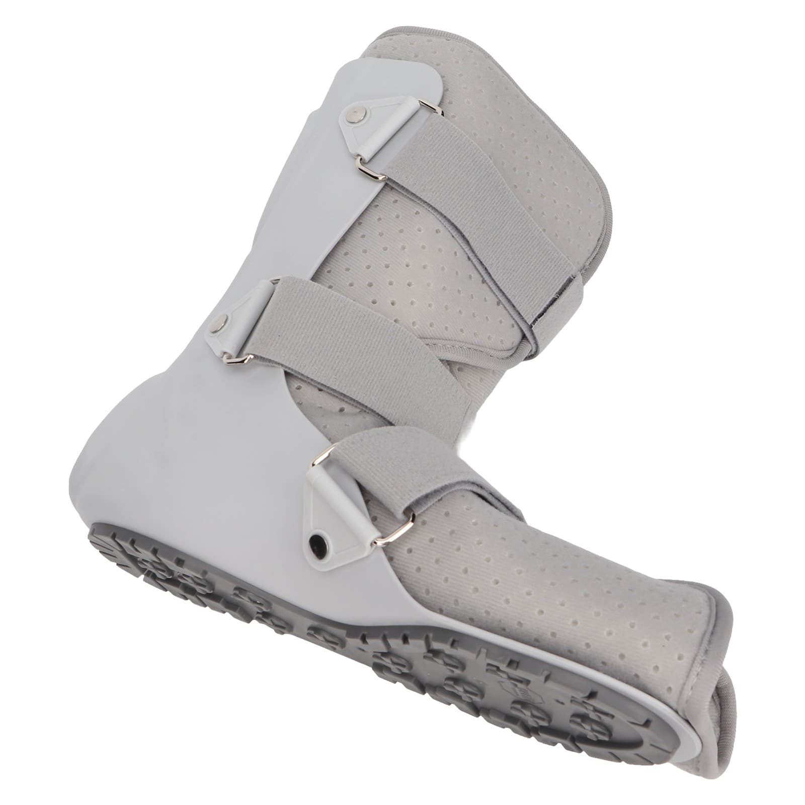 (L Right Foot)Walking Boot Ankle Brace Adjustable Breathable Firm Support Easy