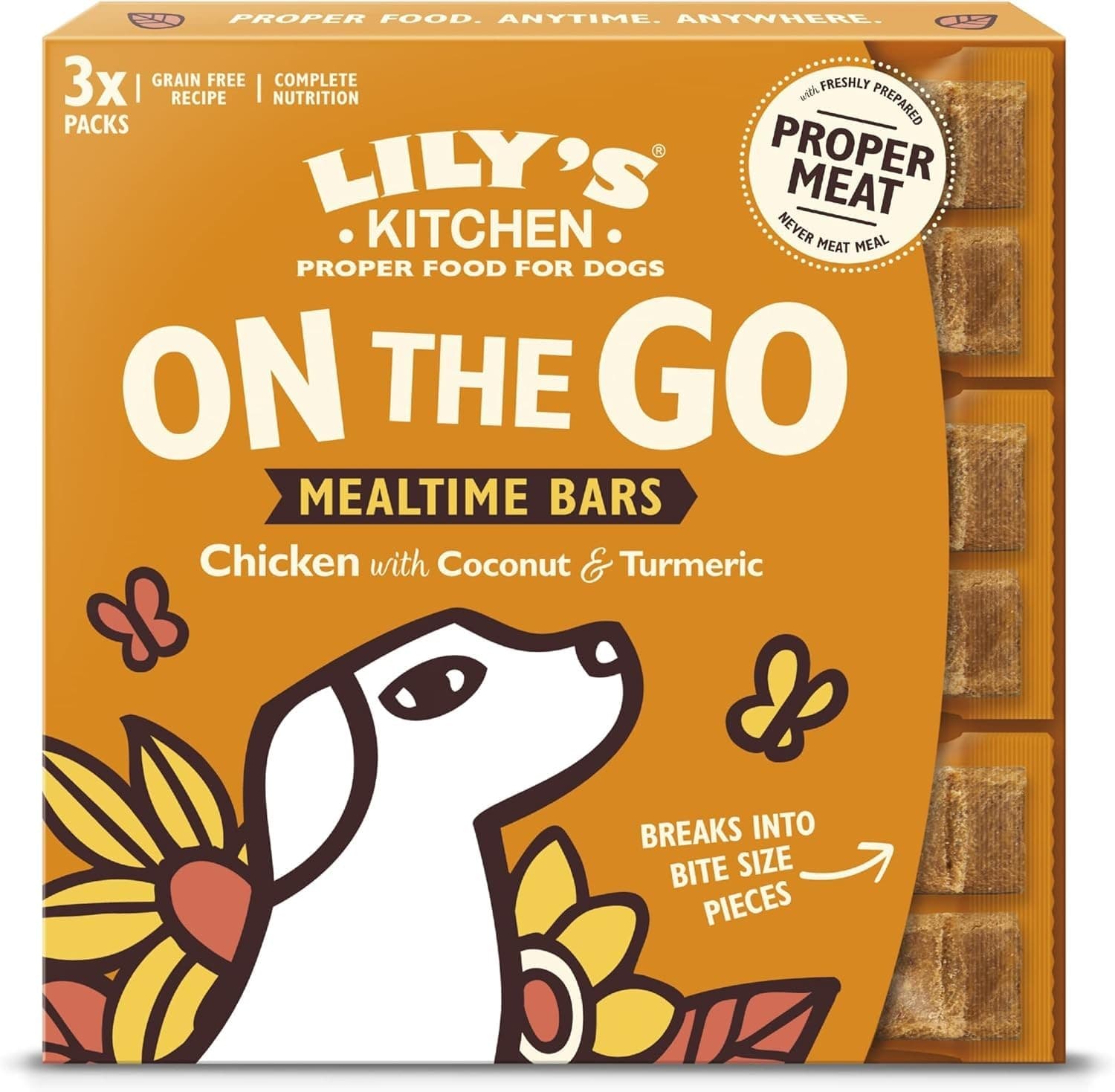 Lily's Kitchen Made with Natural Ingredients Chicken 120 g (Pack of 6)| red