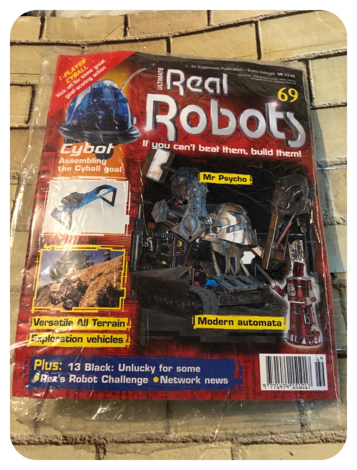 The Ultimate Real Robots Magazine New Sealed Brand New Back Issues by Eaglemoss