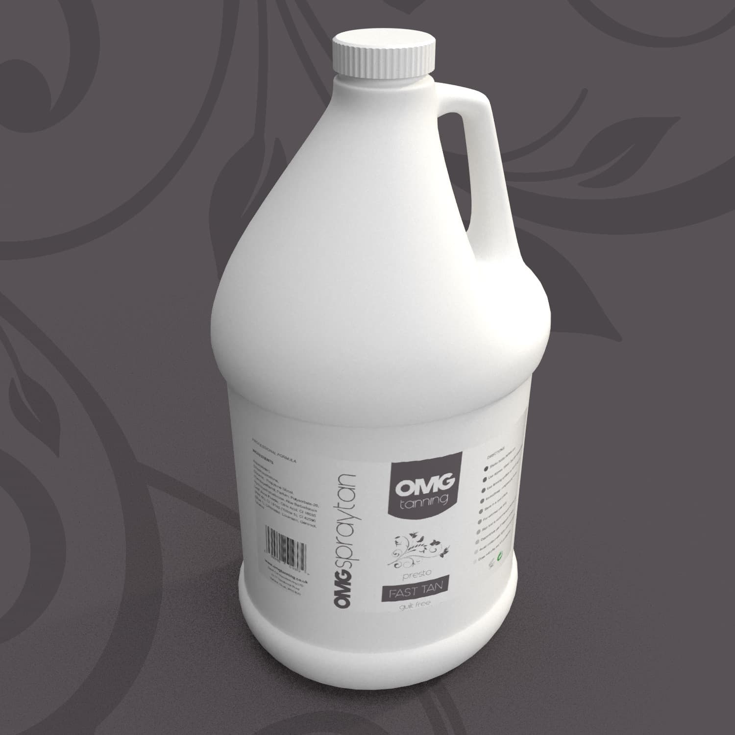 OMG Tanning Solution - 4000ml 'Presto' Express Fast Tan Liquid (4 Litre - Trade)
